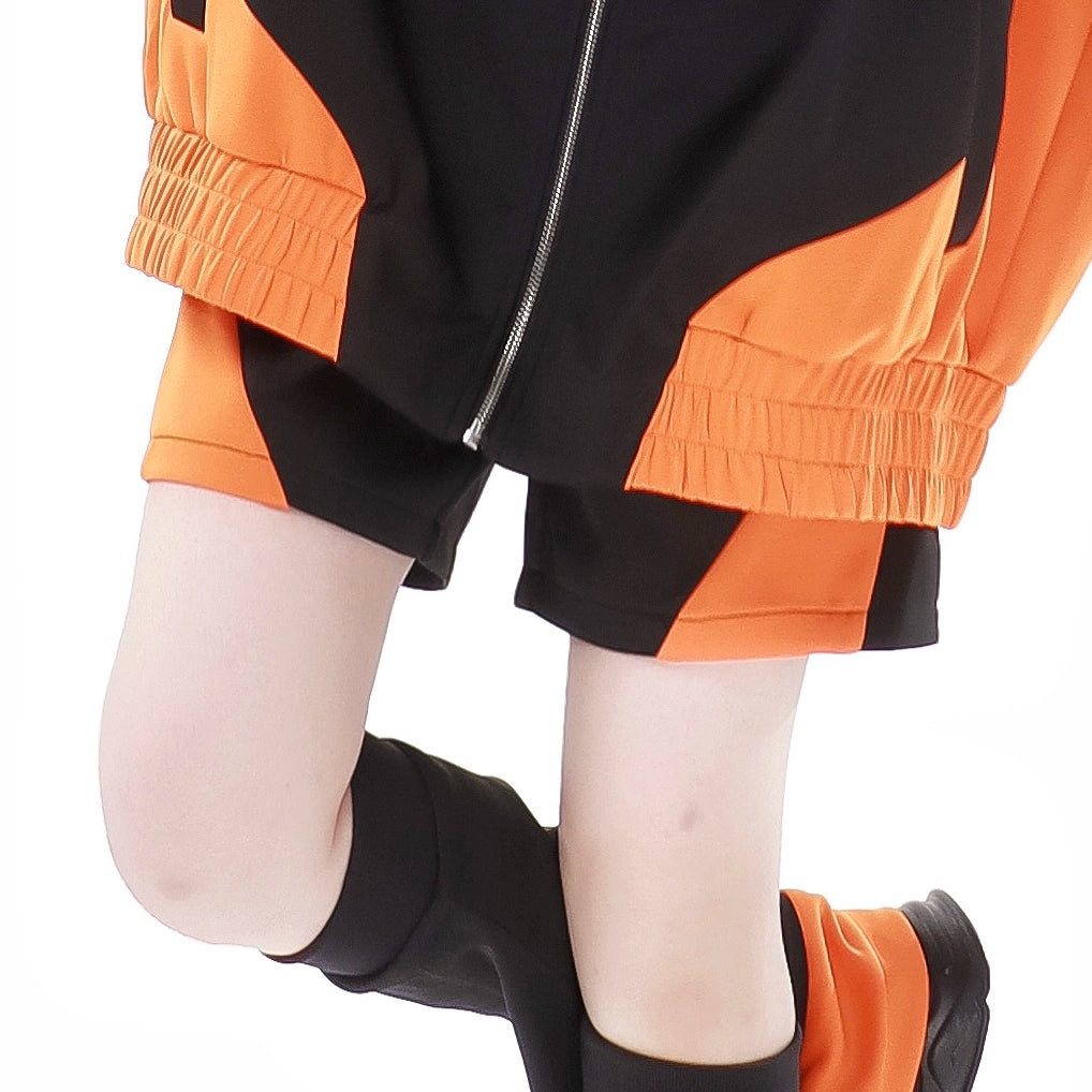 Jirai Kei Outfit Set Short Sleeve Sports Clothing Set (L M XL) 36794:546102