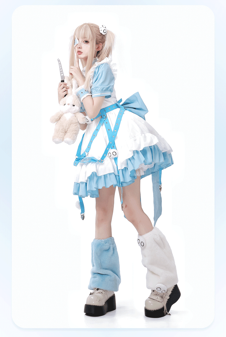 Tenshi Kaiwai Dress Medical Subculture Lolita OP Full set 38330:609418