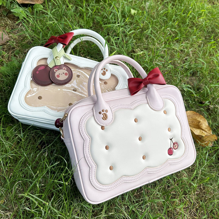 Cute Bow Bag Cherry Bear Cookie Crossbody Itabag 21908:331398 21908:331398