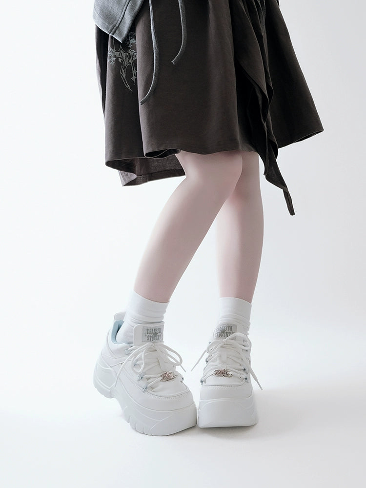 Jirai Kei High Platform Shoes, Casual Sneakers 44006:793168