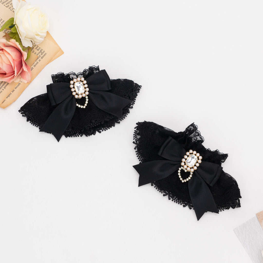 Jirai Kei 3-Layer Lace Bow Lolita J-Fashion Bracelet 21566:311248