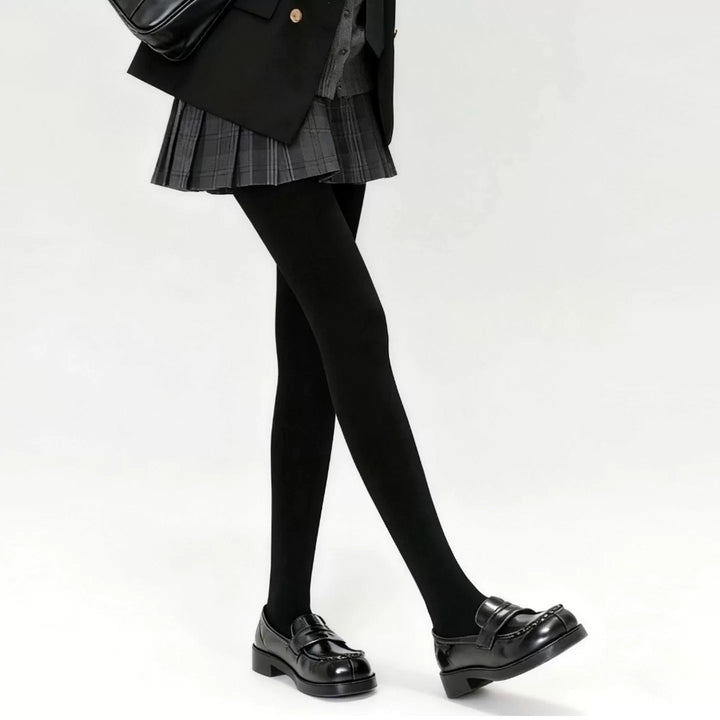 Solid Black Slimming Pantyhose, Various Thickness Options 45963:871179