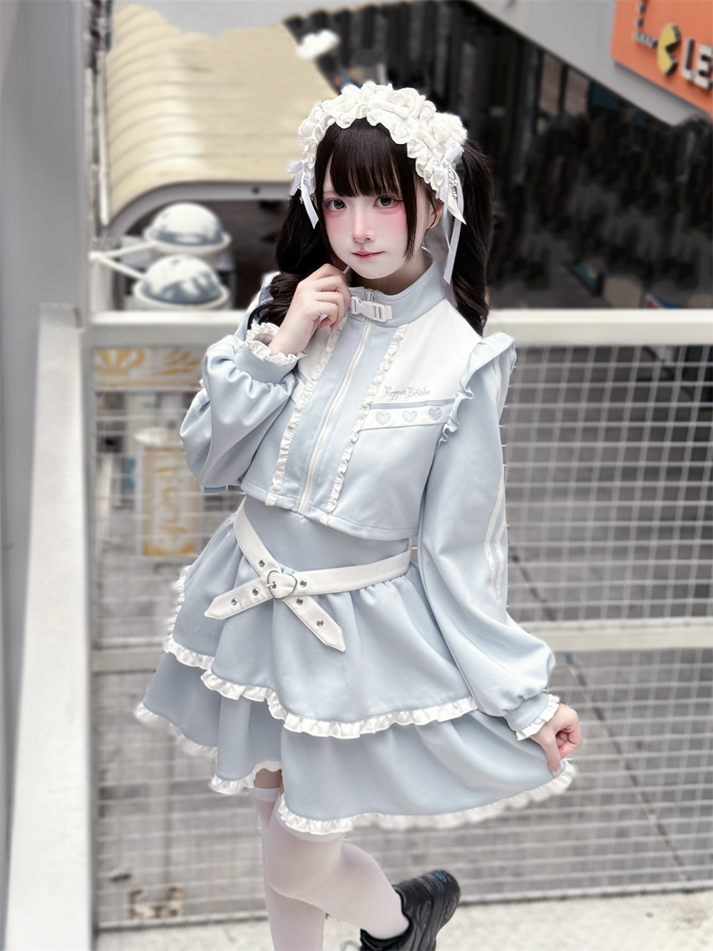 Sport Style Tenshi Kaiwai One-Piece Dress 44072:795749