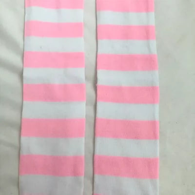 Punk Socks Striped Knee-High Length Socks Multicolor 36518:530310 36518:530310