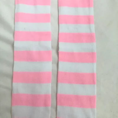 Punk Socks Striped Knee-High Length Socks Multicolor 36518:530310