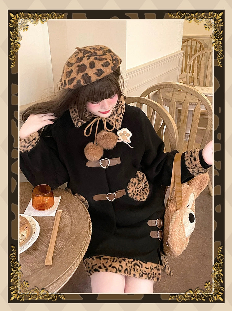 Plus Size Black Brown Aesthetic Kawaii Outfits 29862:361296 29862:361296