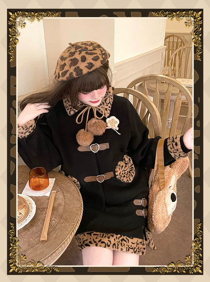 Plus Size Black Brown Aesthetic Kawaii Outfits 29862:361296