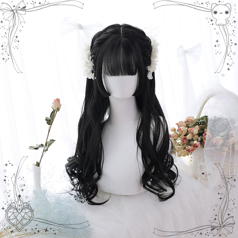 Harajuku Fashion Lolita Long Curly Wig 5Colors 22814:330400 22814:330400