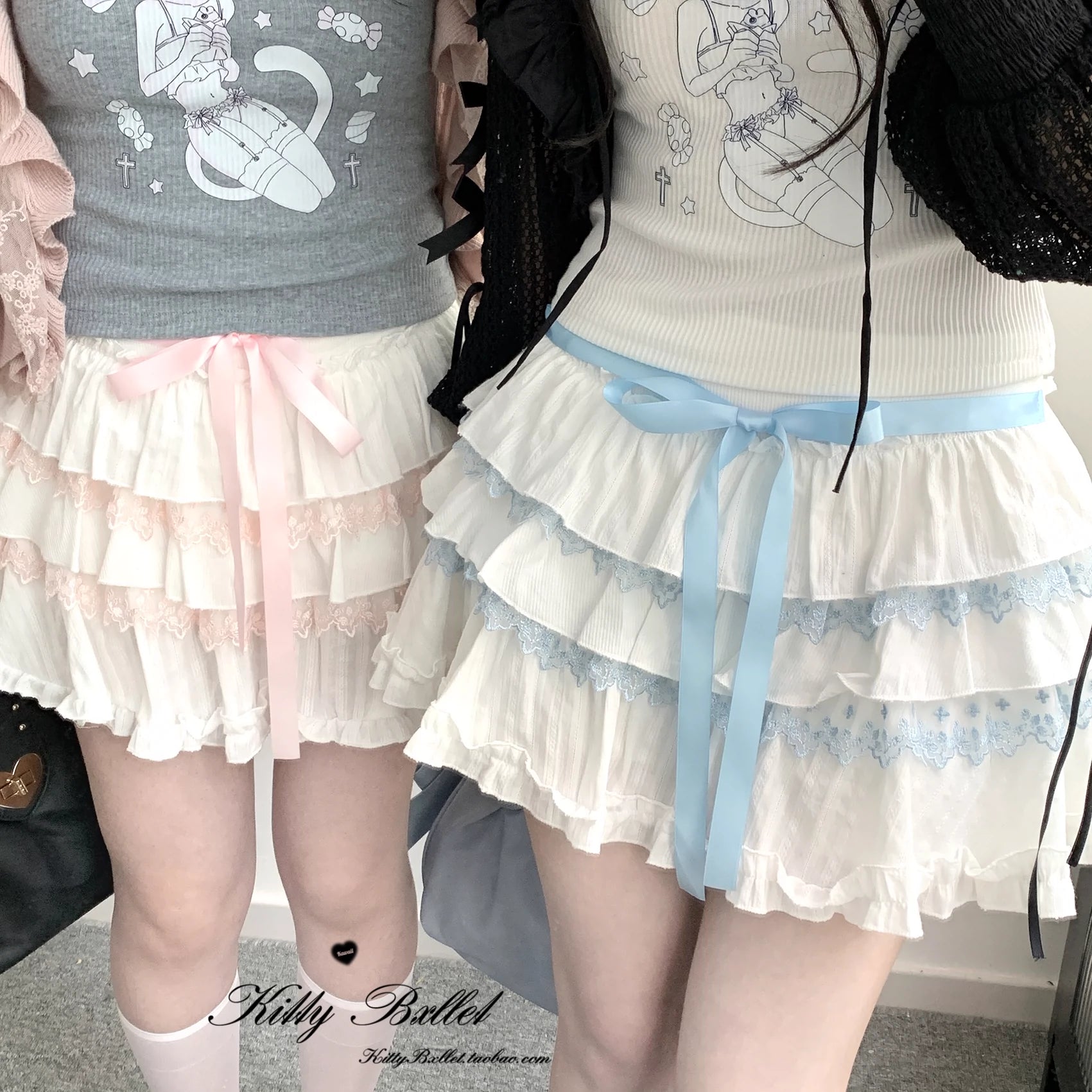 Ryousangata Skirt Lace Cake Skirt And Apron Set 36790:536206