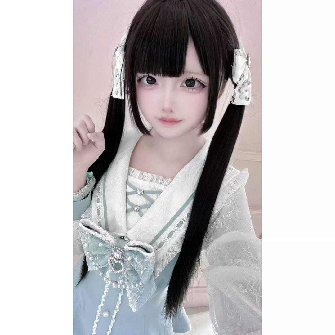 Sailor Collar Ryousangata Set Up, Lace Sleeves 43785:785569