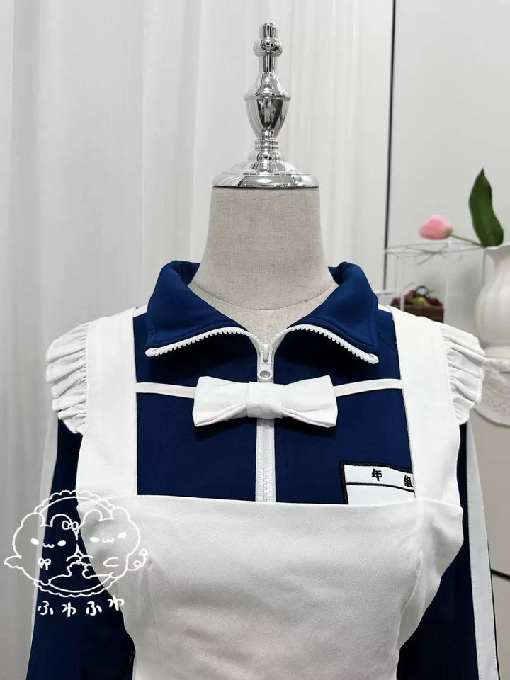 Jersey Maid Outfit, Name-Label Style Jacket 44850:825965