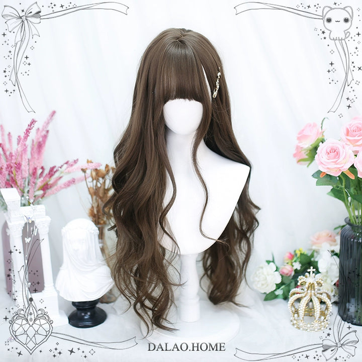 Lolita Wig Natural Long Curly Hair Gentle Straight Hair 35932:507366 35932:507366