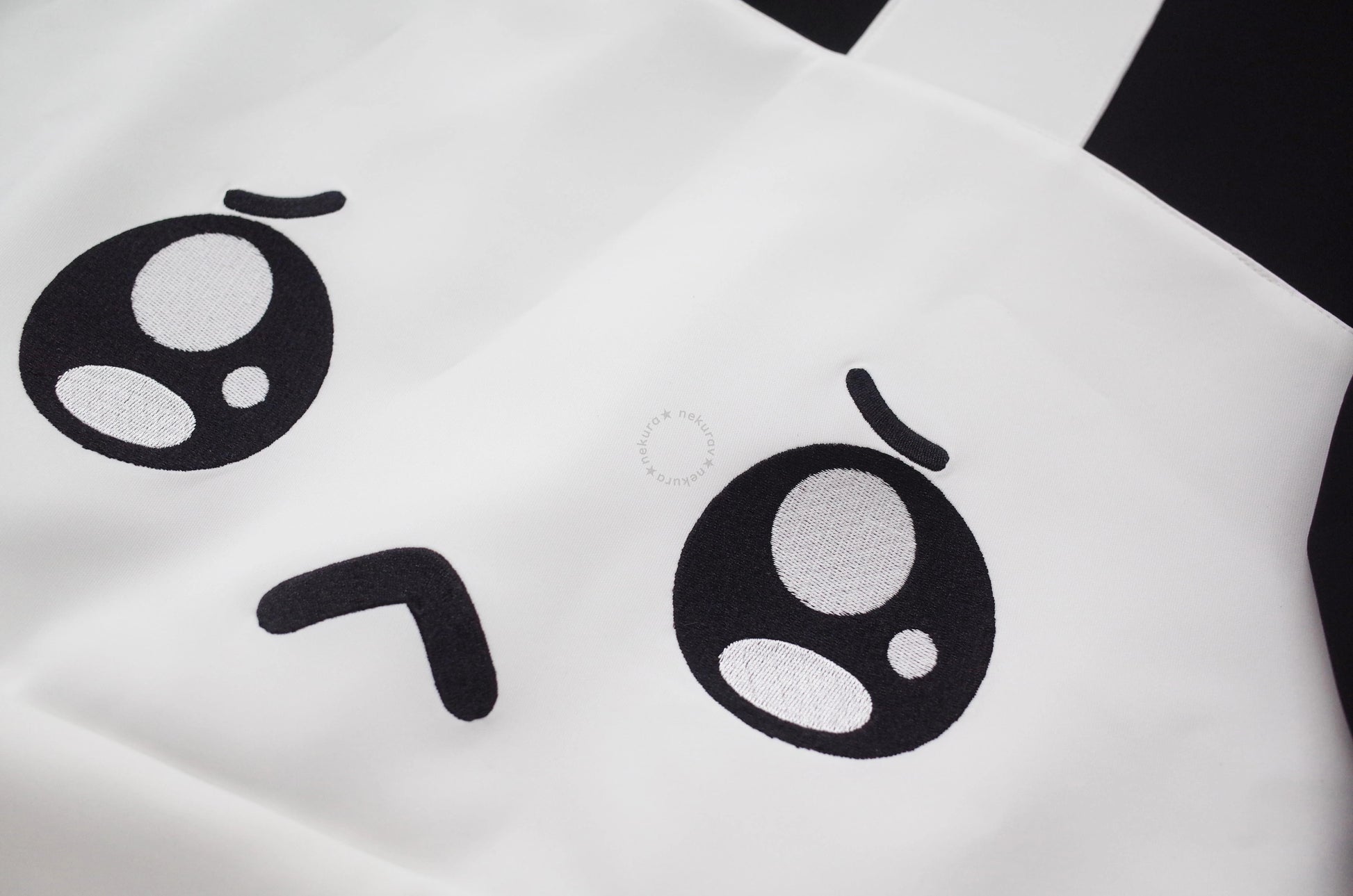 Jirai Kei Black White Hoodie With Bunny Design 29460:346930