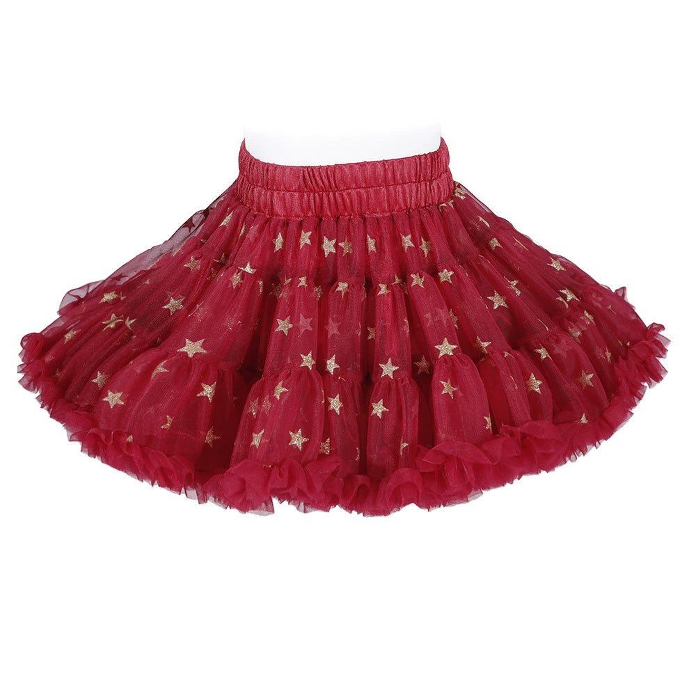 Pink White Lolita Petticoats Soft Yarn Multicolor (adults)) 22776:355642 (adults)) 22776:355642