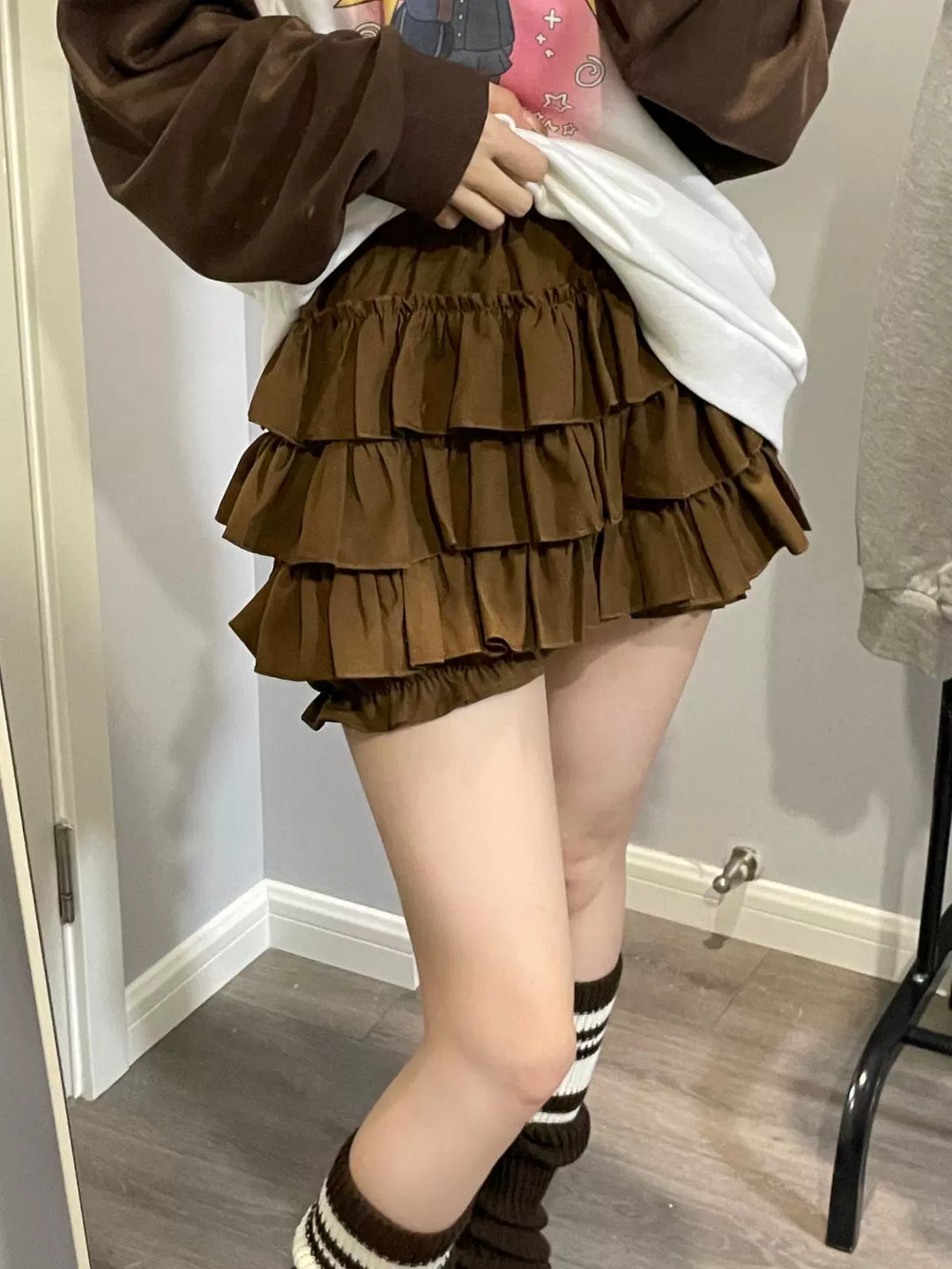 Kawaii Pantskirt Pumpkin Shorts Puff Skirt 37734:585038