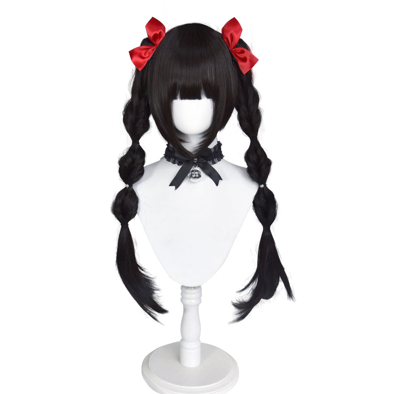 Kawaii Detachable Ponytail Wavy Wigs 3 Colors 21878:315298