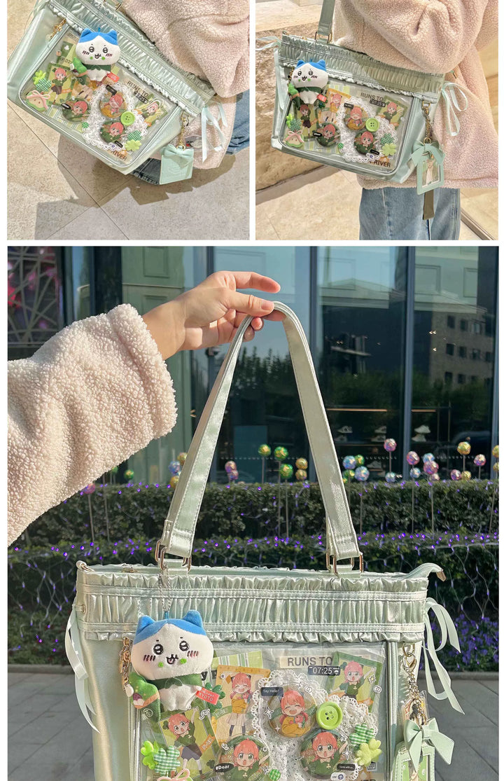 Lolita Itabag Ribbon Itabag Large Capacity Handbag Crossbody Bag 41754:712906