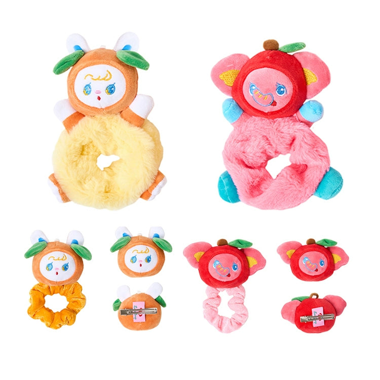 Kawaii Hair Clips Rabbit Elephant Plush Hair Ties 22738:365424 22738:365424