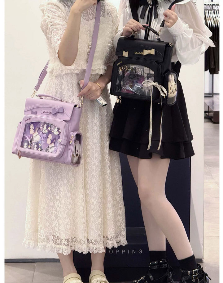 Kawaii Ita Bag with Crossbody Strap, Clear Window 45414:846766