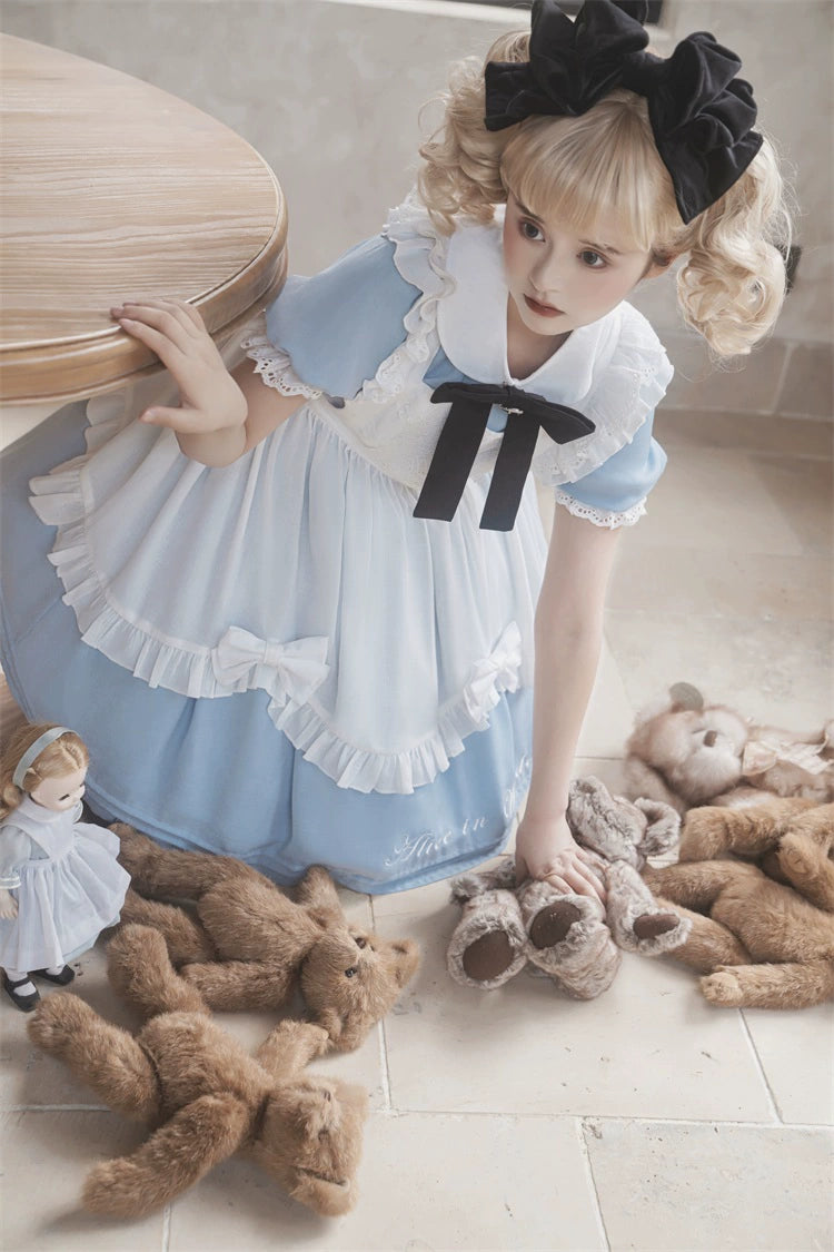Classic Lolita Dress Short Sleeve Maid-style OP 36474:562544