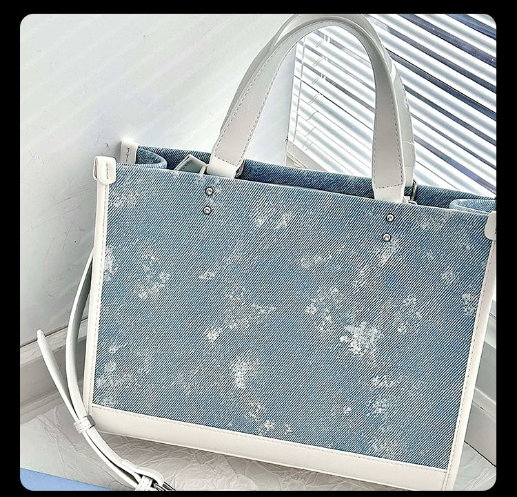 Japanese-Style Boxy Shape Ita Bag, Detachable Chain 45417:847800