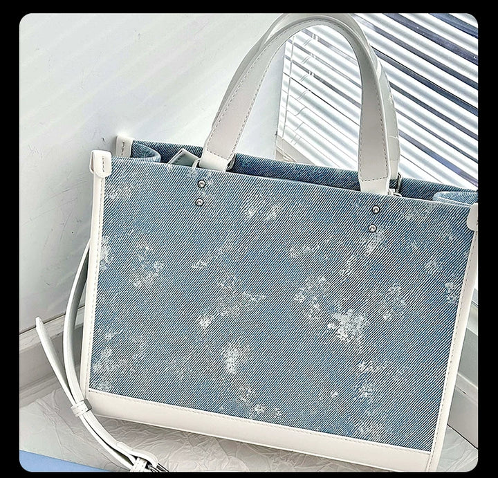 Japanese-Style Boxy Shape Ita Bag, Detachable Chain 45417:847800