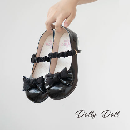 Lolita Shoes Round Toe Shoes Flat Heel Shoes With Bow Tie 37024:549714