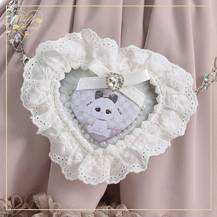 Jirai Kei Itabag Lace Transparent Mini Bag 38874:606776