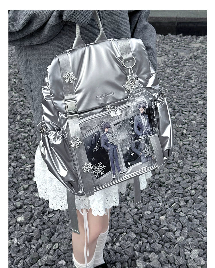 Large Capacity Itabag, Casual School Backpack 45428:848513