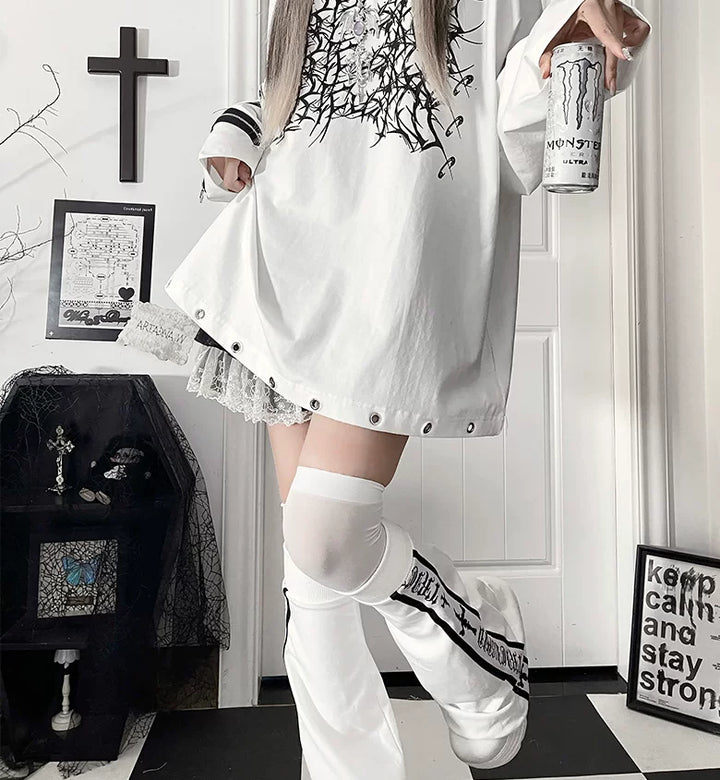 Subculture Long-Sleeved T-shirt, Tie-dye Style Available 44562:816045