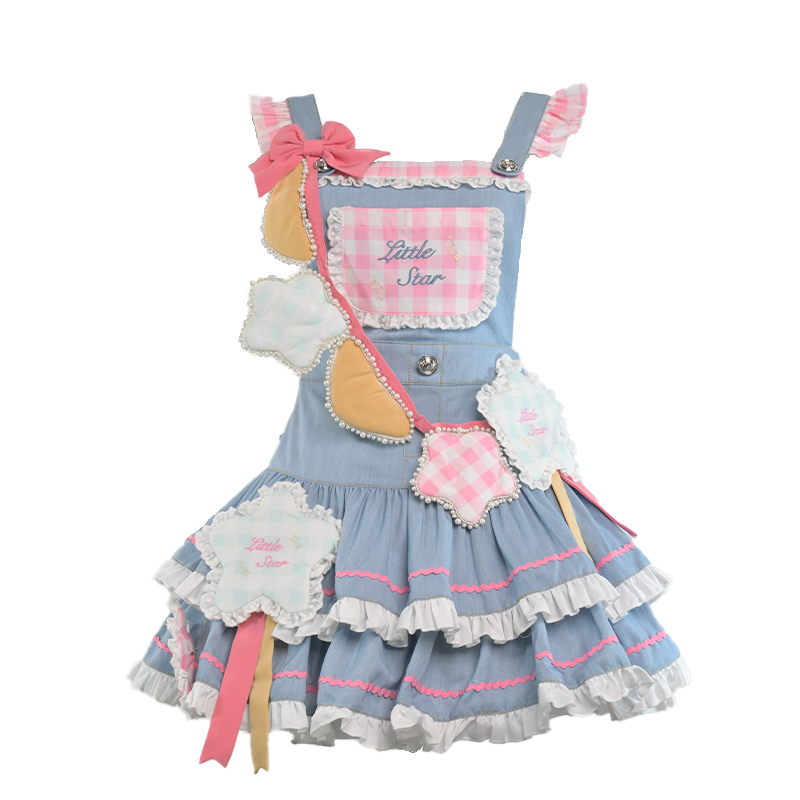 Sweet Lolita Dress Salopette Overall Skirt 37002:543848 37002:543848