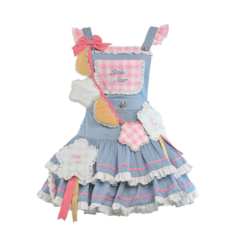 Sweet Lolita Dress Salopette Overall Skirt 37002:543848