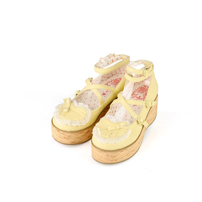 Lolita Shoes Platform Shoes Bow High Heels Shoes (34 35 36 37 38 39 40 41) 35590:542194