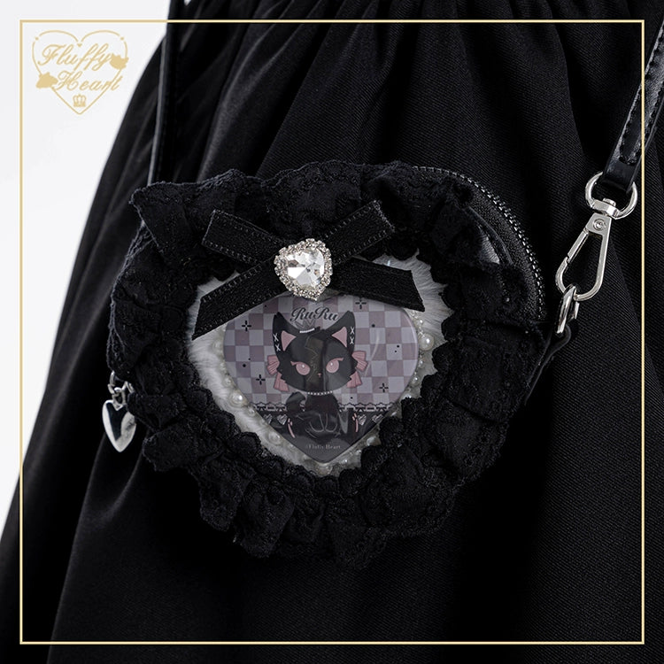 Jirai Kei Itabag Lace Transparent Mini Bag 38874:606778