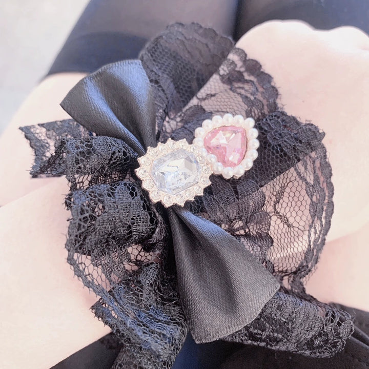 Jirai Kei Lolita Lace Bracelet Multicolors 21692:314414