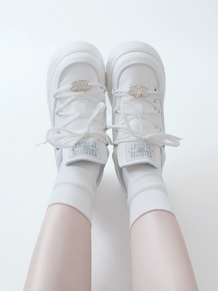 Jirai Kei High Platform Shoes, Casual Sneakers 44006:793178