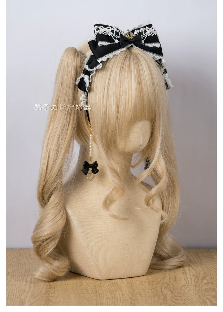 Jirai Kei Bowknot KC, Rhinestone Crown 44956:832778