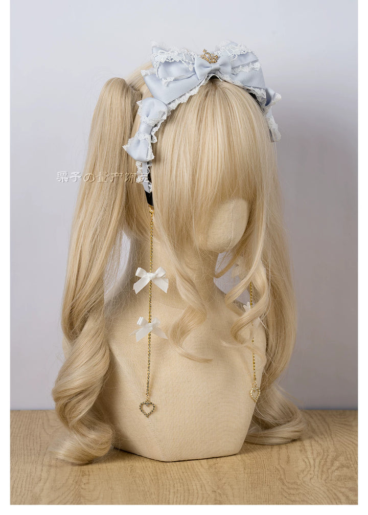 Jirai Kei Bowknot KC, Rhinestone Crown 44956:832779