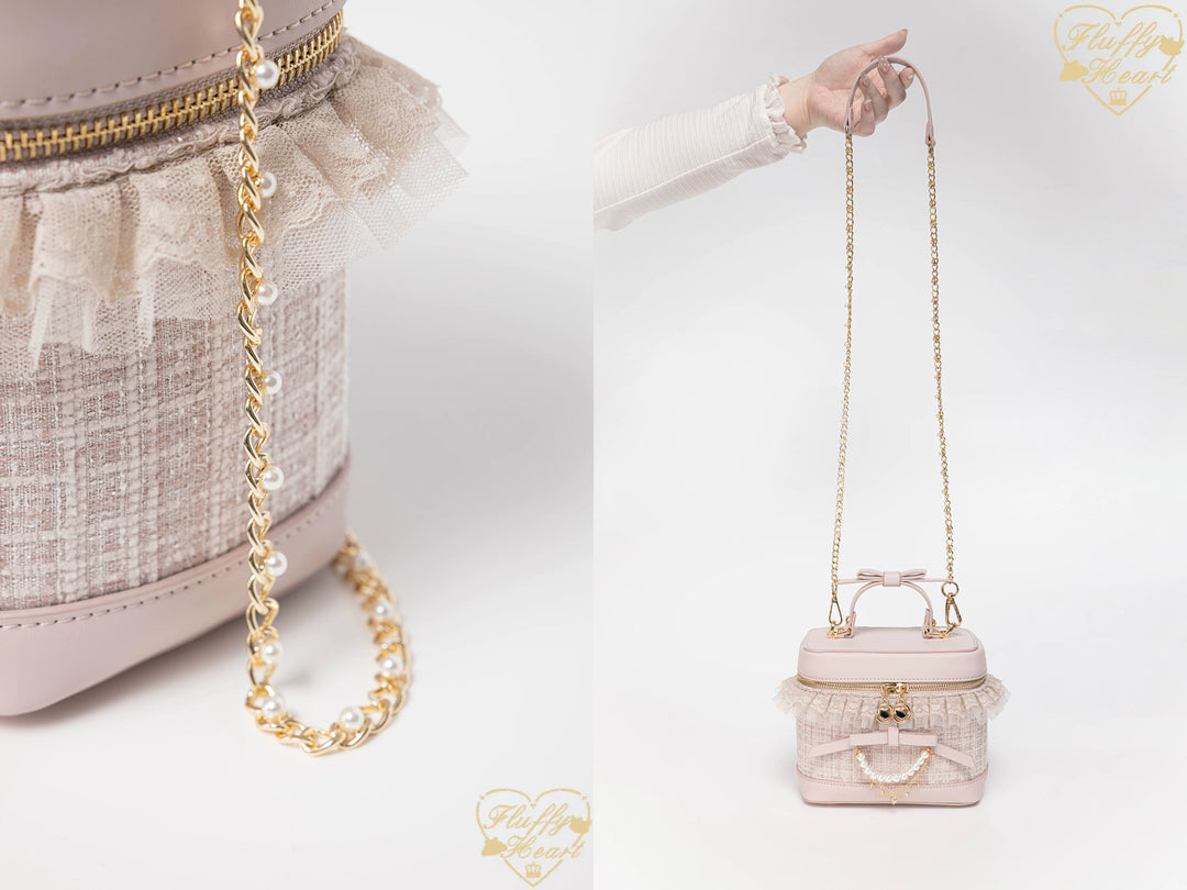 Ryousangata Bucket Hand Bag, Detachable Strap 45132:841671