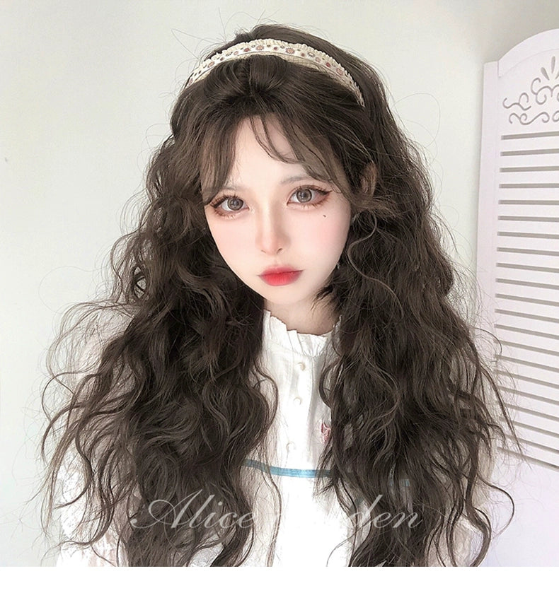 Lolita Wig Long Curly Women's Hairpiece For Daily Use 35942:509224 35942:509224