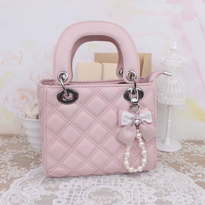 Ryousangata Wallet, Pearl Chain Bow Pendant 45070:838999