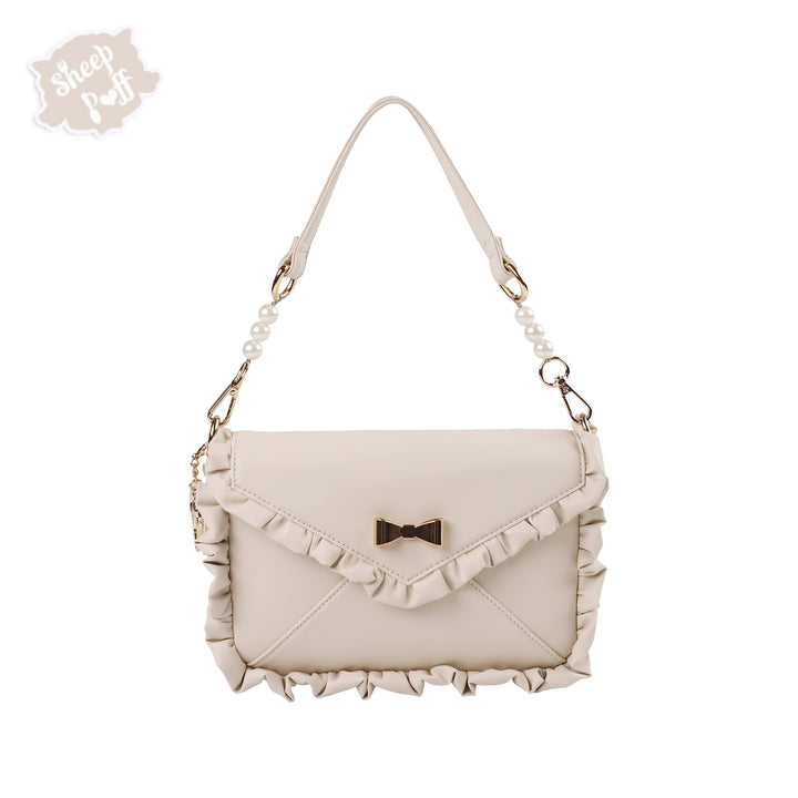 Jirai Kei Lolita Bag Sweet Girly Bow Multicolored Solid Bag 22032:362478 22032:362478