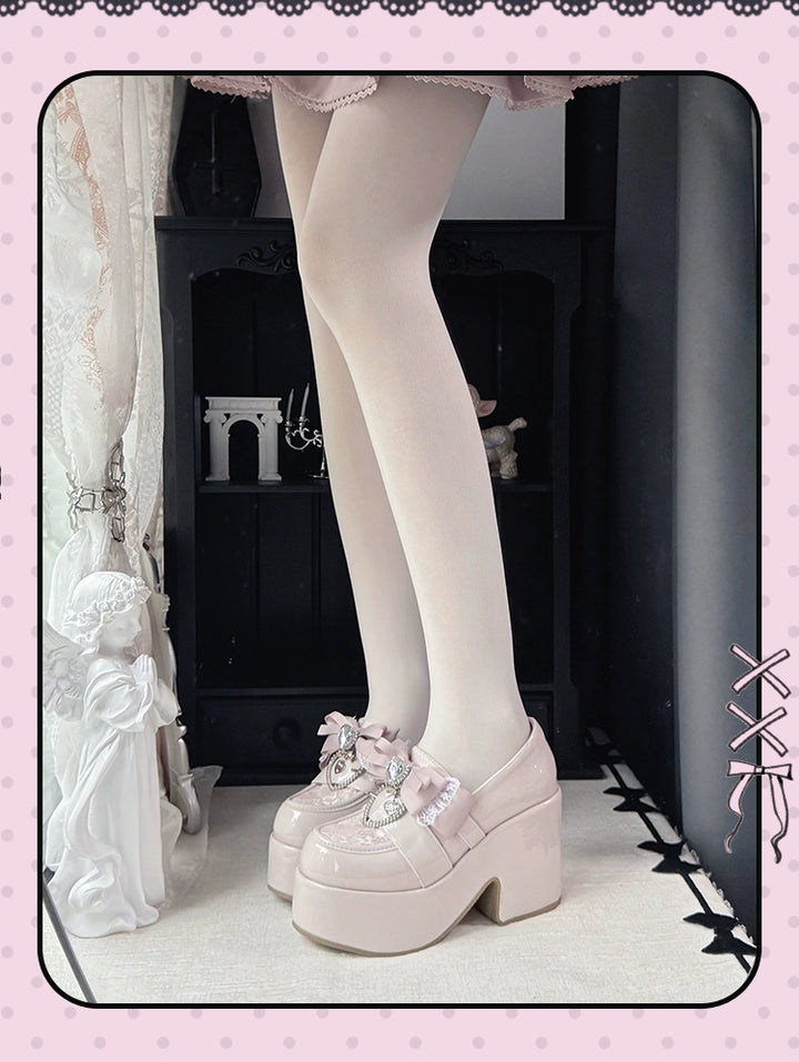 Ryousangata High Platform Heeled Shoes 43986:791633