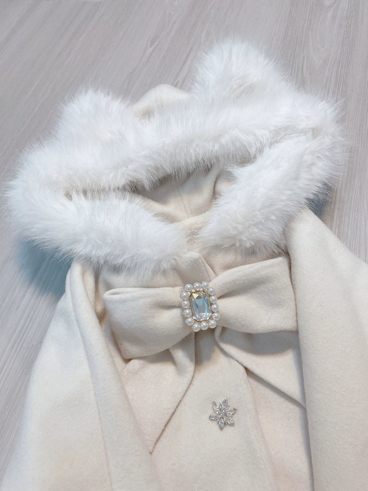 Sleeved Jirai Kei Cape, Cat Ear Hood 44153:802161