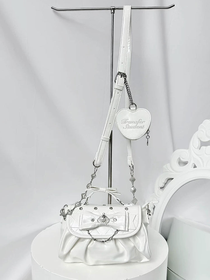 Jirai Kei Handle Crossbody Bag, Adjustable Bag Strap 45110:839387