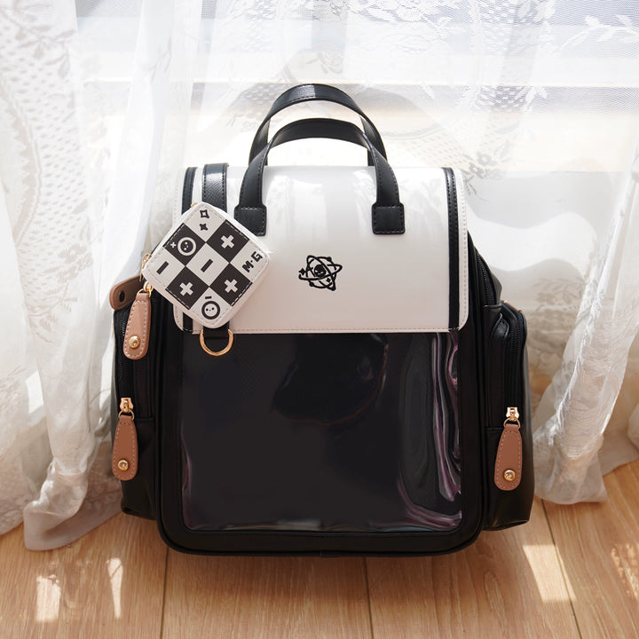 Kawaii School Backpack Large Capacity Itabag (Black) 35276:491522