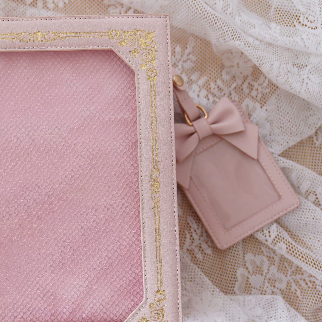 Multicolor Kawaii PU Card Case, Bow Accent 45592:853855