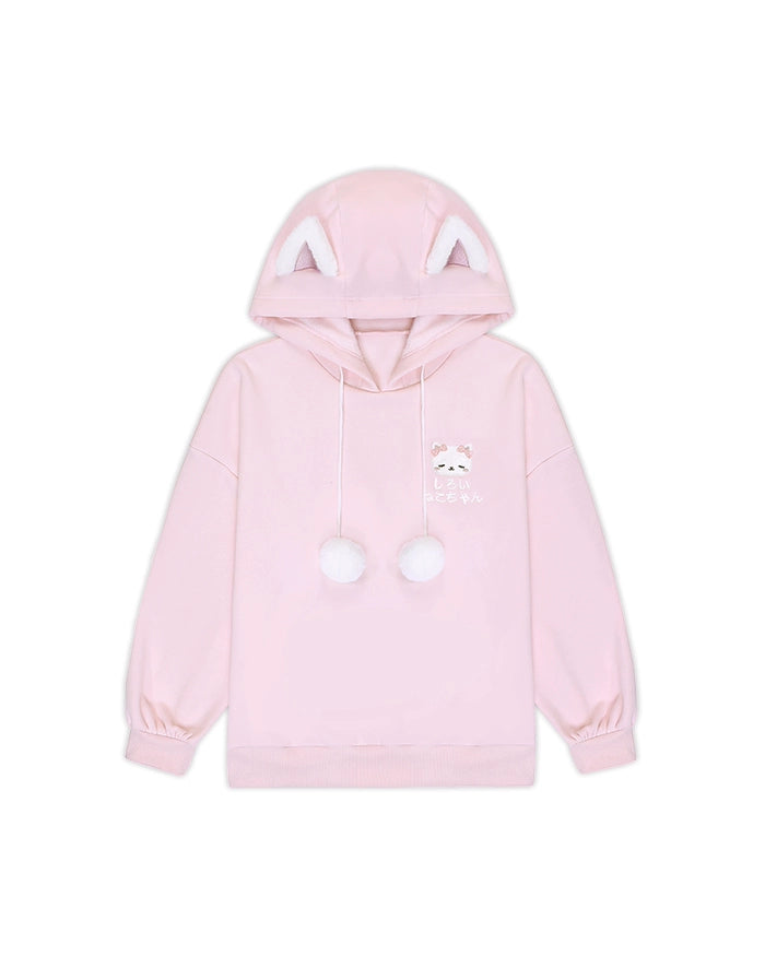 Kawaii Fashion Fluffy Bunny Bear Overalls Hoodie Bear Bag (M S) 22628:333444