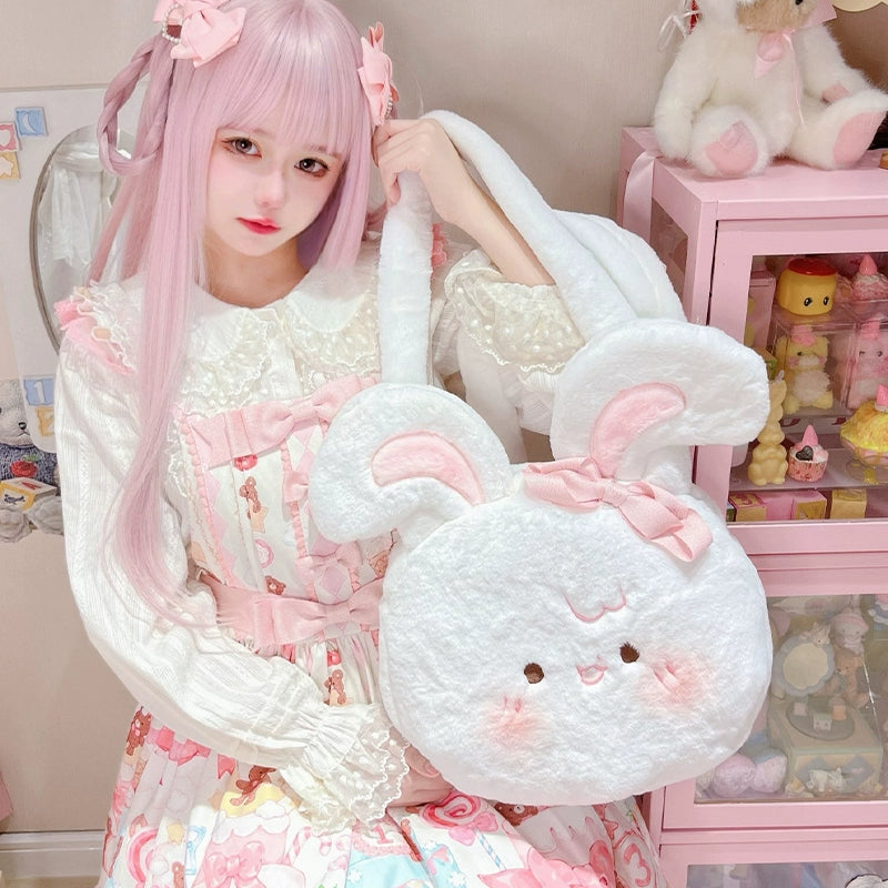 Lolita Plush Bag White Bunny Bag 32408:386018 32408:386018