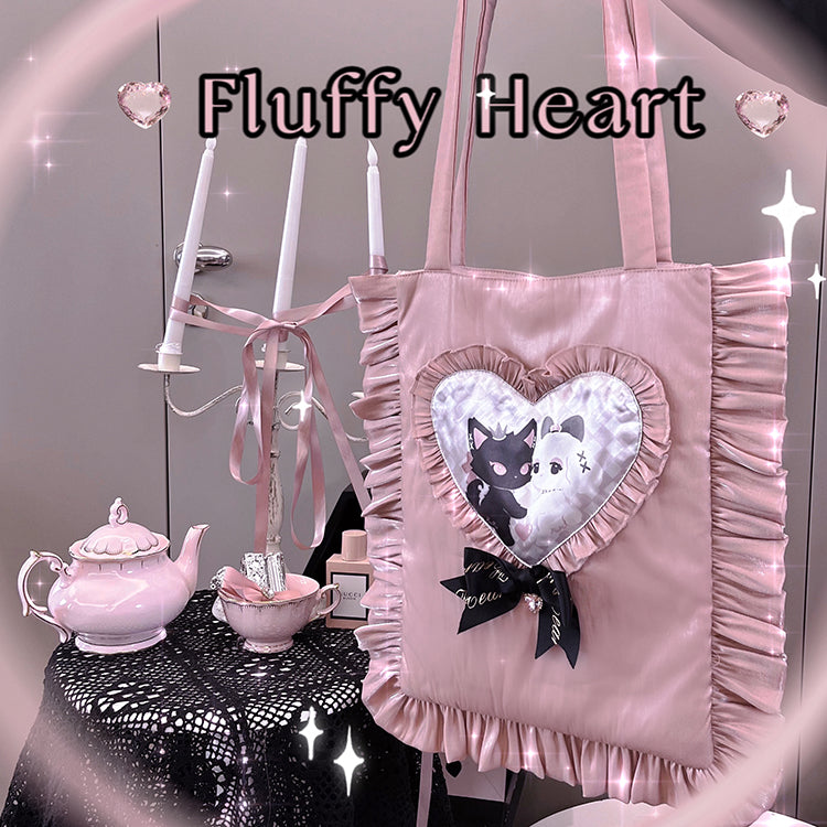 Sweet Heart Patchwork Girl Pillow Bag 21936:321542